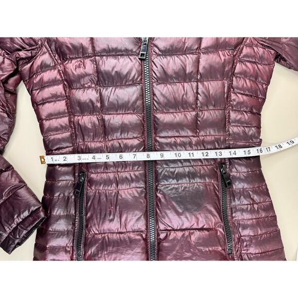 Calvin Klein Womens Packable Lightweight Premium Down Puffer Jacket XS Purple - Picture 9 of 16